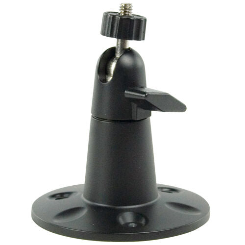 Black CCTV Camera Mounting Bracket Indoor Outdoor Ceiling Wall 1/4" Th ...