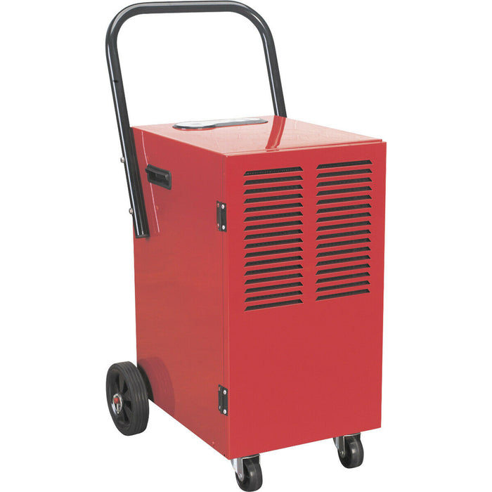 30 Litre Industrial Dehumidifier - Auto Defrost Function - Carbon Air Filter Loops