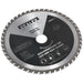 216mm x 2.4mm Cut-Off Circular Saw Blade 48 TPU 30mm Bore Multi Purpose TCT Loops