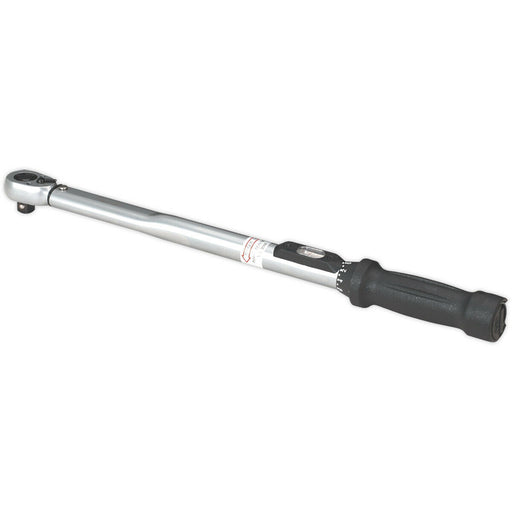 Locking Micrometer Torque Wrench - 1/2" Sq Drive - Calibrated - Flip Reverse Loops