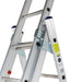 21 Rung Lightweight Combination Ladder Triple Extension / Step & Staircase Stair Loops