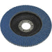 125mm Zirconium Flap Disc - 22mm Bore - Depressed Centre Disc - 80 Grit Loops