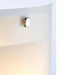 Dimmable LED Wall Light Square Curved Glass Modern Lounge Feature Lamp Lighting Loops
