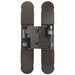 100 x 22mm Adjustable Medium Duty Concealed Hinge Brass Bronzed Internal Door Loops