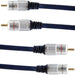 PRO 10m Twin Dual 2 RCA Male to Plug Interconnect Cable Lead Audio PHONO Amp Loops