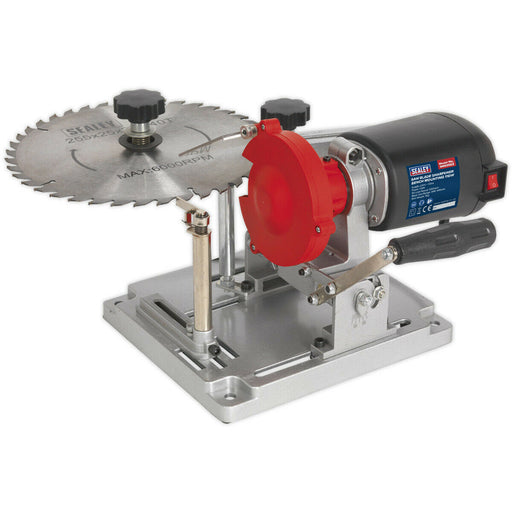 Bench Mounted Saw Blade Sharpener - Suitable for TCT Saw Blades - 110W Motor Loops