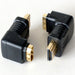 Male to Female HDMI Right Angled 90 Degree Adapter Connector Full HD Cable Gold Loops