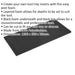 Easy Peel Shadow Foam Toolbox Insert - 1200 x 550 x 30mm - Black / Black Loops