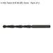 2 PACK HSS Twist Drill Bit - 1.5mm x 30mm - High Speed Steel - Metal Drilling Loops