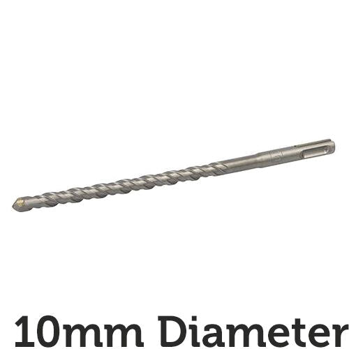 PRO 10mm x 210mm SDS Plus Masonry Drill Bit Tungsten Carbide Cutting Head Tip Loops