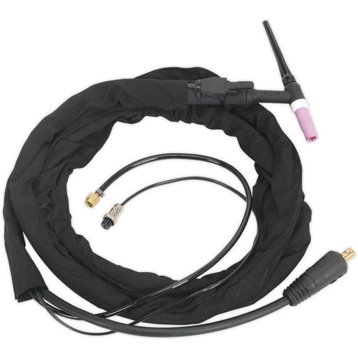 16mm² Inverter TIG Welding Torch Kit with High Frequency Push Button - 2 Pin Loops