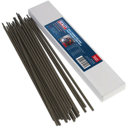 2.5kg PACK - Mild Steel Welding Electrodes - 4 x 350mm - 130 to 190A Currents Loops