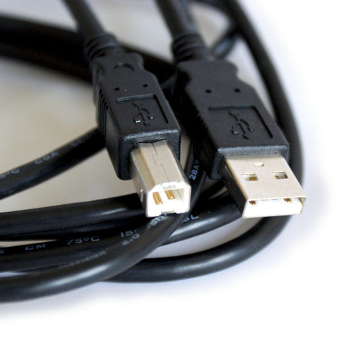 1.8m USB A Male to Type B Plug Cable High Speed Computer to Printer Fax Lead 2.0 Loops