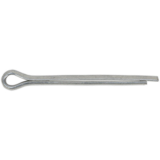 100x Split-Pins Pack - 3.2mm x 38mm Metric - Split Cotter Pin Zinc Plated Steel Loops
