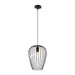Hanging Ceiling Pendant Light Black Wire Cage 1 x 60W E27 Hallway Feature Lamp Loops