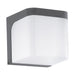 IP44 Outdoor Wall Light Anthracite Cast Aluminium 6W Built in LED Lamp Loops