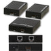 2 Port Way HDMI over Single CAT5e CAT6 Splitter Full HD 3D Multi Room TV Balun Loops