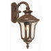 Outdoor IP44 Wall Light Rusty Bronze Patina LED E27 100W d00270 Loops