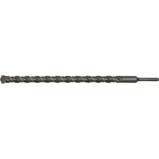 28 x 450mm SDS Plus Drill Bit - Fully Hardened & Ground - Smooth Drilling Loops