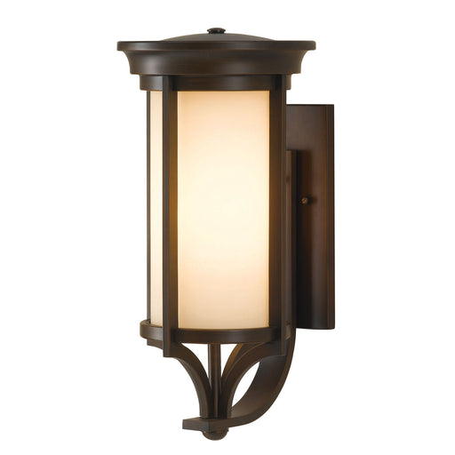 Outdoor IP44 Wall Light Heritage Bronze LED E27 100W Loops