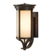 Outdoor IP44 Wall Light Heritage Bronze LED E27 100W Loops