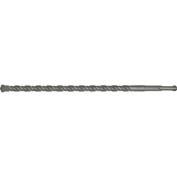 13 x 310mm SDS Plus Drill Bit - Fully Hardened & Ground - Smooth Drilling Loops
