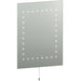 2 PACK IP44 LED Bathroom Mirror 50cm x 39cm Vanity Wall Light Energy Efficient Loops