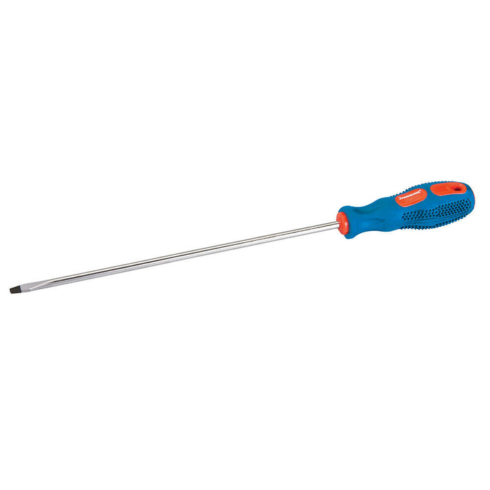 SL9.5 x 250mm Slotted Screwdriver Soft Grip Handle & Hard Flared Flat Driver Loops