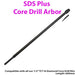 600mm SDS Hex Core Drill Arbor Bit Fits ½" BSP TCT & Diamond Core Drill Loops