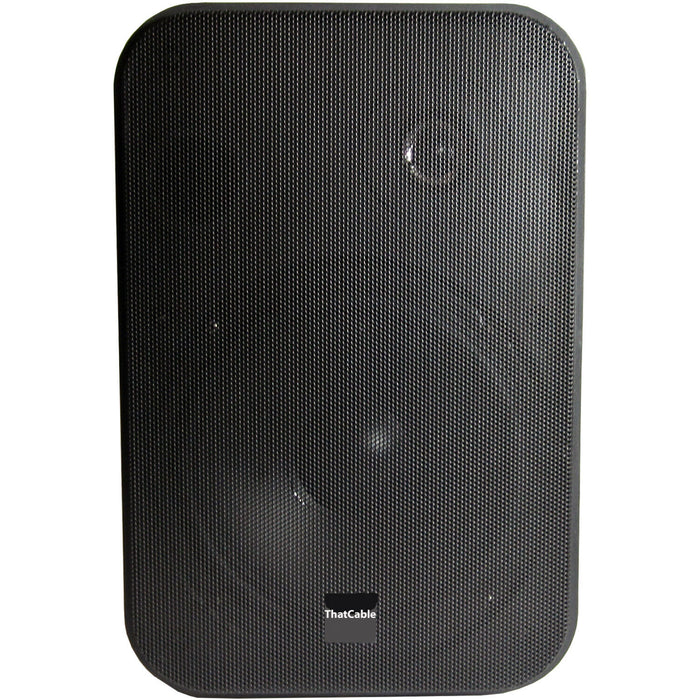 800W Bluetooth Sound System 8x 200W Black Wall Speaker 4 Zone Matrix Amplifier