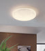 2 PACK Wall Flush Ceiling Light White Shade White Plastic Crystal Effect LED Loops