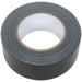 48mm x 50m BLACK Duct Tape Roll - EASY TEAR - High Tack Moisture Resistant Seal Loops