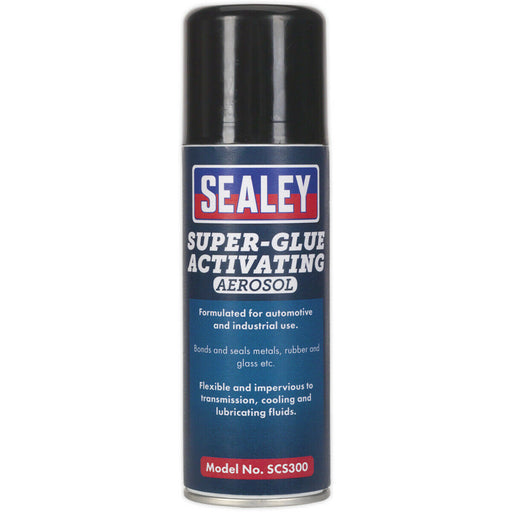 200ml Super Glue Activating Aerosol - Large Gap Fill - Adhesive Super Glue Cure Loops