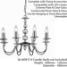 Hanging Flush Ceiling Pendant 8 Light CHROME & GLASS Chandelier Multi Lamp Bulb Loops