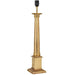 Luxury Traditional Table Lamp Light Solid Brass BASE ONLY 630mm Tall Bulb Holder Loops