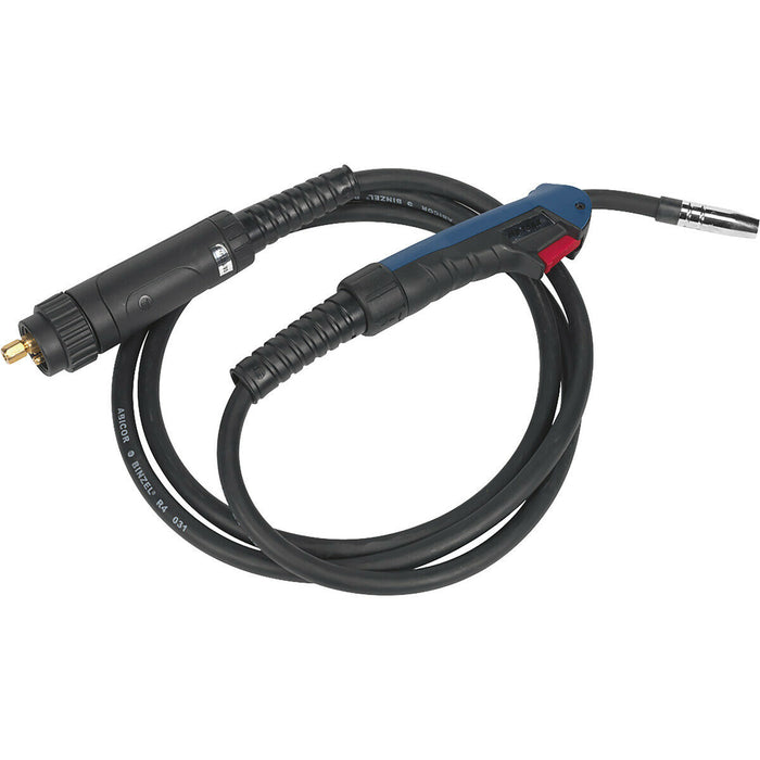 210A Gas / No-Gas MIG Welder with Euro Torch - 2m Earth Cable - 230V Supply Loops