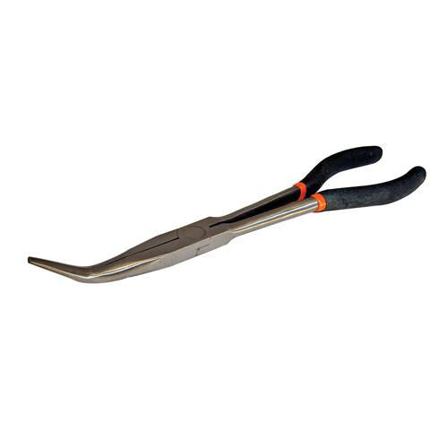 280mm Bent Long Reach Straight Electronics Pliers Cutting Edges Loops
