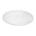 Wall Flush Ceiling Light White Shade Granille White Clear Glass Bulb LED 11W Inc Loops