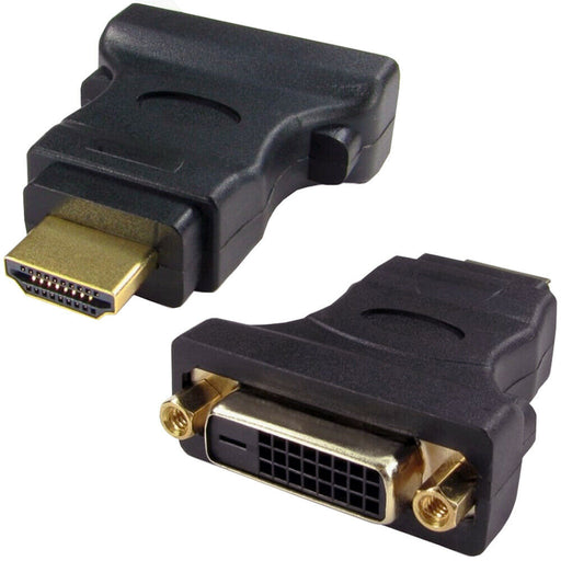 HDMI Male to DVI D Digital Female Socket Adapter Video Monitor Converter Laptop Loops