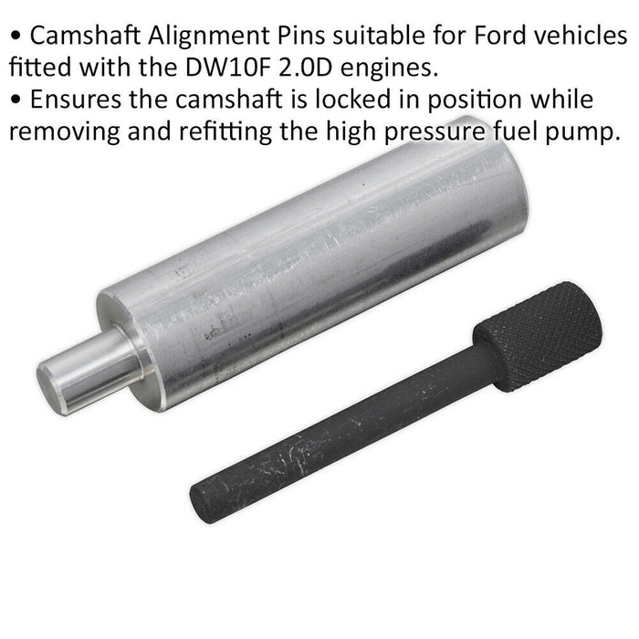 Camshaft Pulley Alignment Pins - Suitable for Ford 2.0L D Diesel Engine Loops