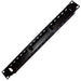 19" 1U Cable Tidy Management Rack Patch Panel Equipment Module Cover Plate Mount Loops