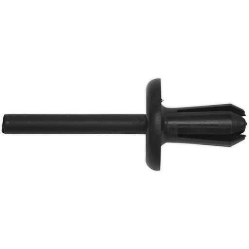 20 PACK Black Push Rivet Trim Clip - 15mm x 41mm - Suitable for Volvo Vehicles Loops