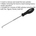 Door Lock Removal Tool - Remove & Install Locking Cylinder - For VAG Vehicles Loops