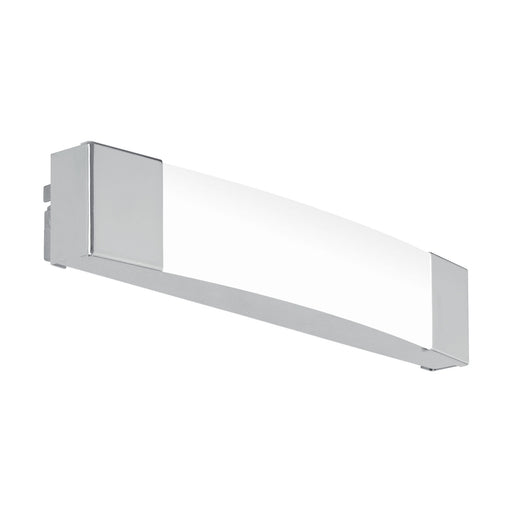 Wall/Mirror Light IP44 Bathroom Colour Chrome Shade Satined Plastic LED 8.3W Loops