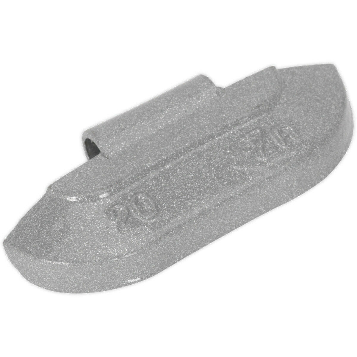 100 PACK 20g Hammer On Wheel Weights - Zinc for Steel Wheels - Wheel B ...