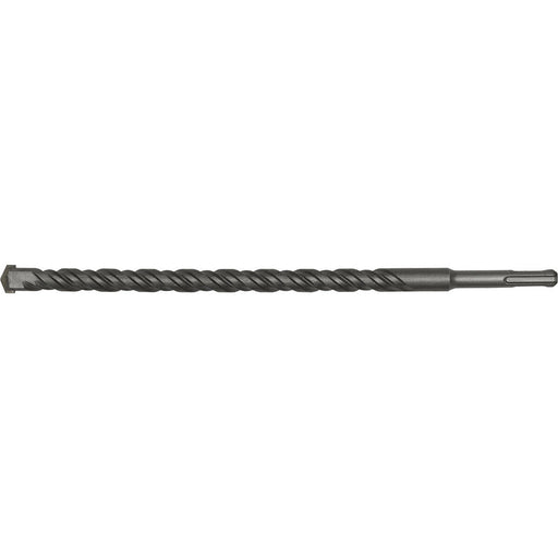 16 x 300mm SDS Plus Drill Bit - Fully Hardened & Ground - Smooth Drilling Loops