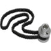 Oil Filter Chain Wrench - 1/2" Sq Drive - 60mm to 115mm Capacity - Double Chain Loops