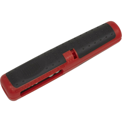 Pocket Wire Stripping Tool - 0.5mm to 6mm² - Spring Loaded Safety Lock Loops