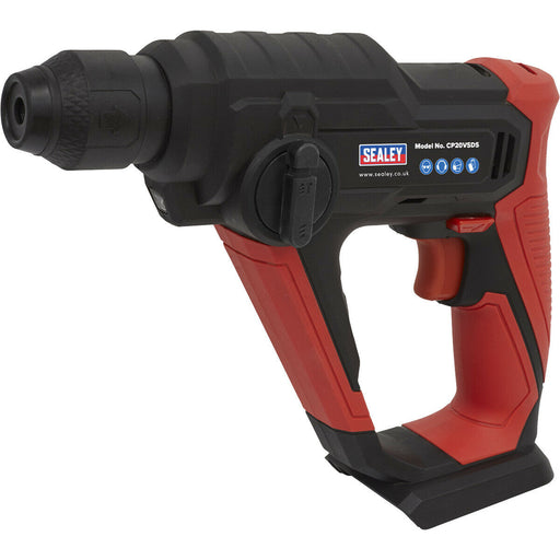 20V Rotary Hammer Drill - SDS Plus Chuck - BODY ONLY - Variable Speed Trigger Loops