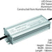 IP67 OUTDOOR 24V DC 75W LED Driver / Transformer Low Voltage Power Converter Loops